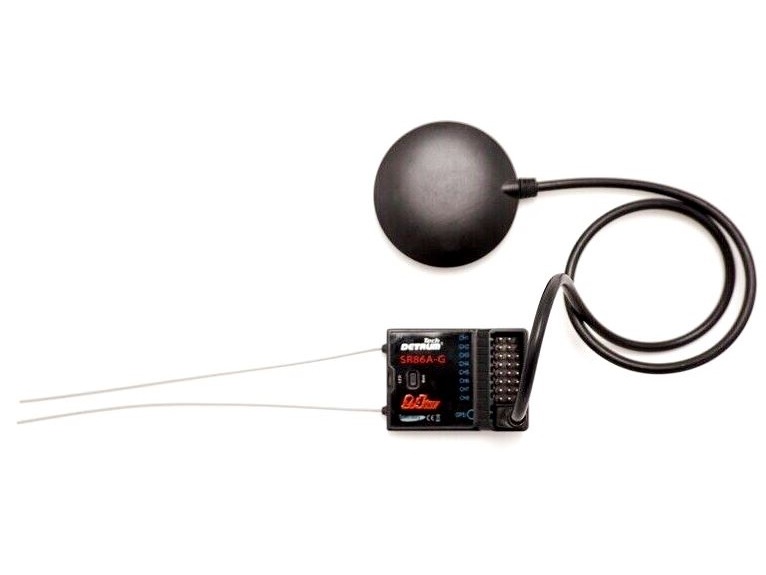 Empfänger 8-Kanal Detrum SR86A-G / GPS mit Istone-Stabilisator