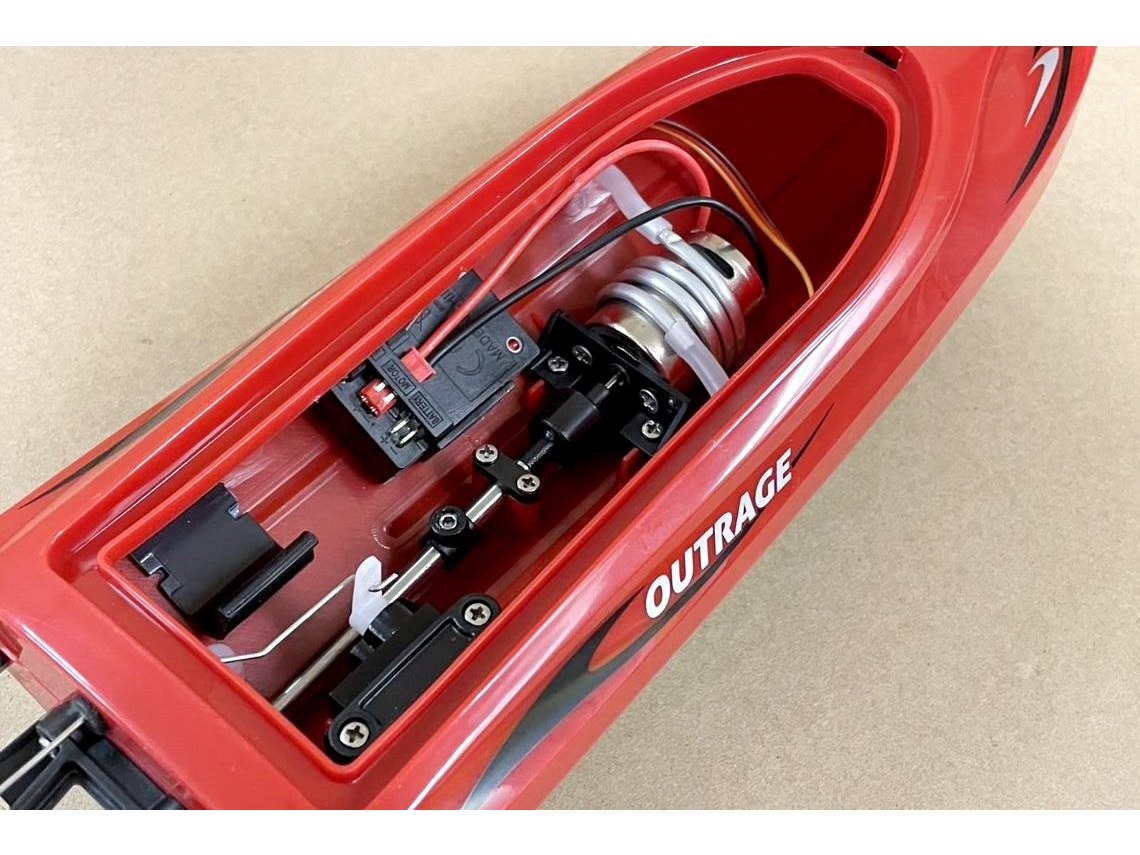 Brushed Rennboot Outrage 3 - RTR-Set – Bild 3