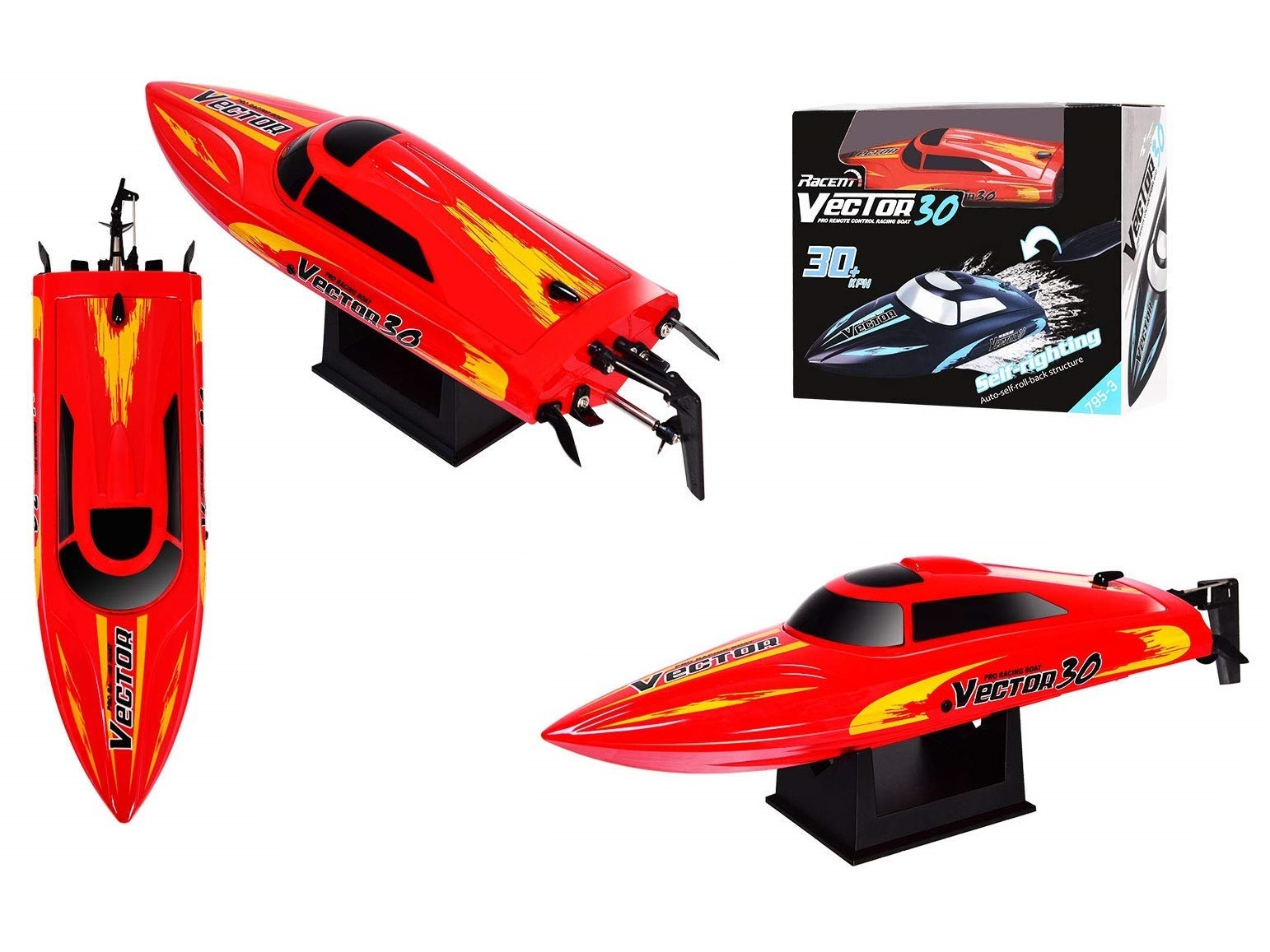 Brushed Rennboot, Vector 30, RTR-Set von Volantex – Bild 2