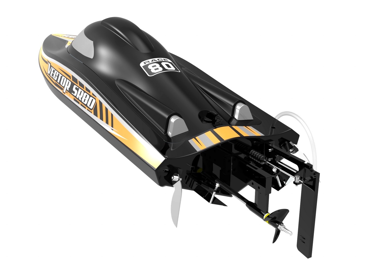 Speed Brushless Rennboot, Vector SR80, ARTR-Set von Volantex – Bild 4