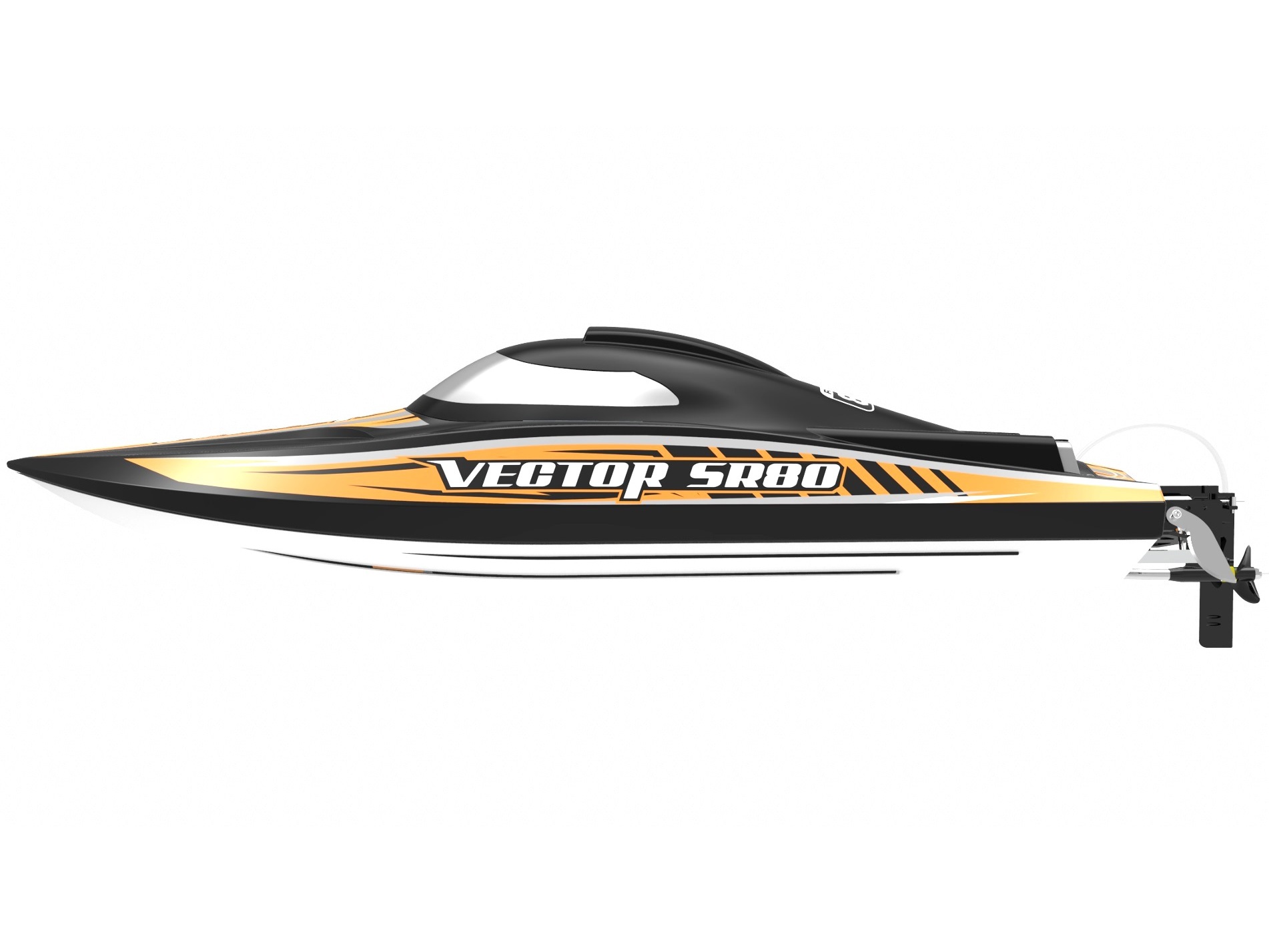 Speed Brushless Rennboot, Vector SR80, ARTR-Set von Volantex – Bild 5