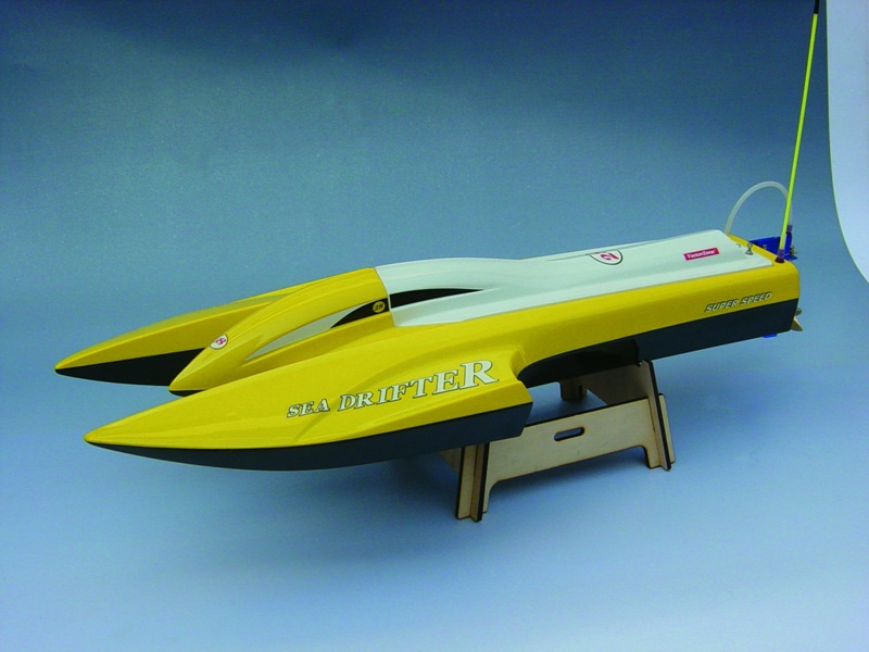 Brushless-Rennboot, Sea-Drifter, 75cm GELB, ohne RC