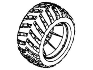 Reifen mit Felge (27) zu Monstertruck