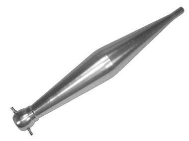 Resonanzrohr / Auspuff / Alu / zu 26 - 35ccm Bootmotoren