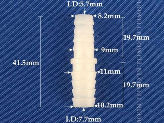 Schlauchverbinder / Reduzierungsstück 8mm auf 10mm – Bild 3
