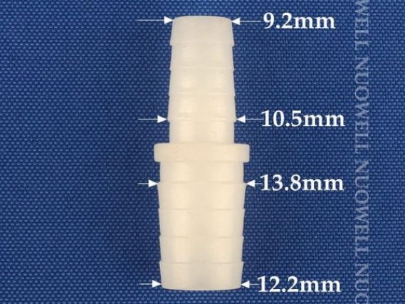 Schlauchverbinder / Reduzierungsstück 9mm auf 12mm – Bild 3
