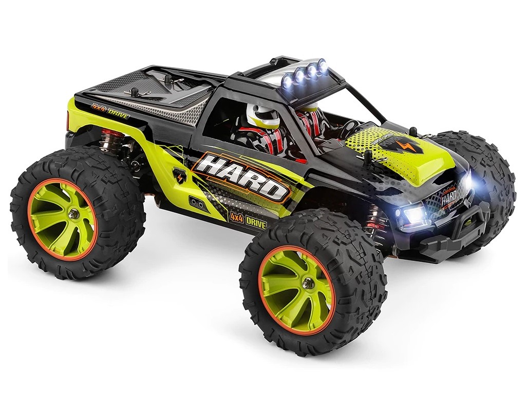 RC Monster Truck HARD - 4WD RC-Car 1:14 RTR-Komplett-Set WLToys – Bild 2