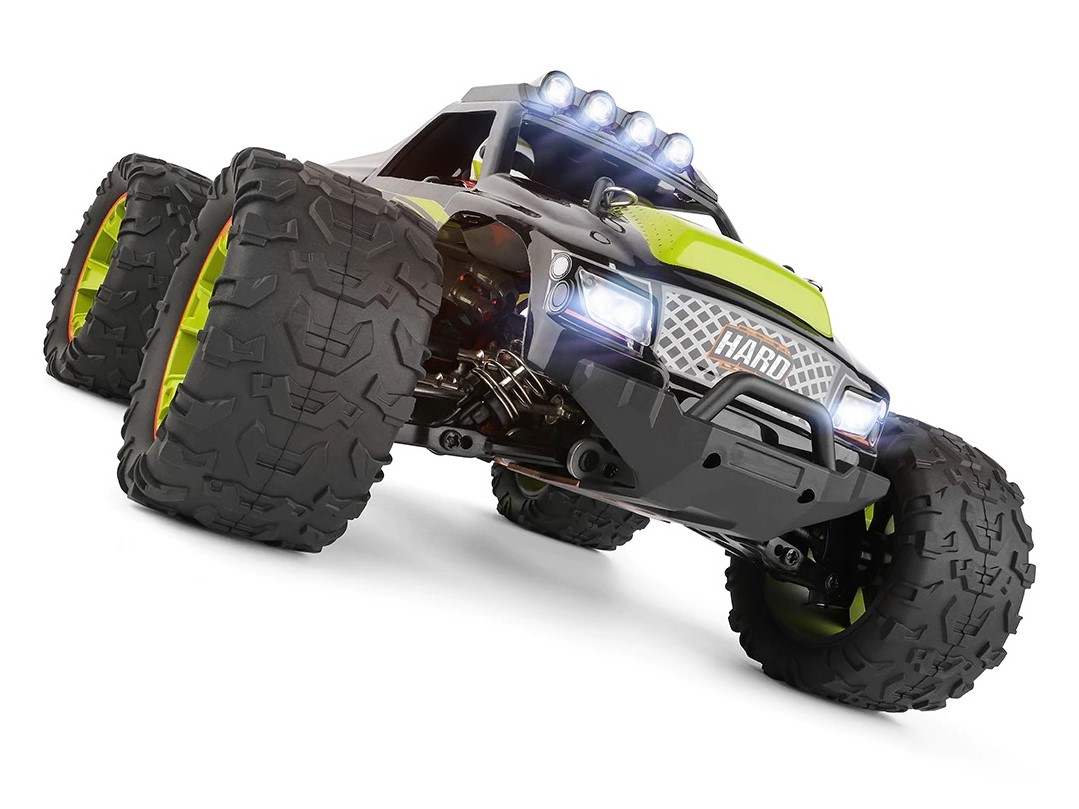 RC Monster Truck HARD - 4WD RC-Car 1:14 RTR-Komplett-Set WLToys – Bild 4