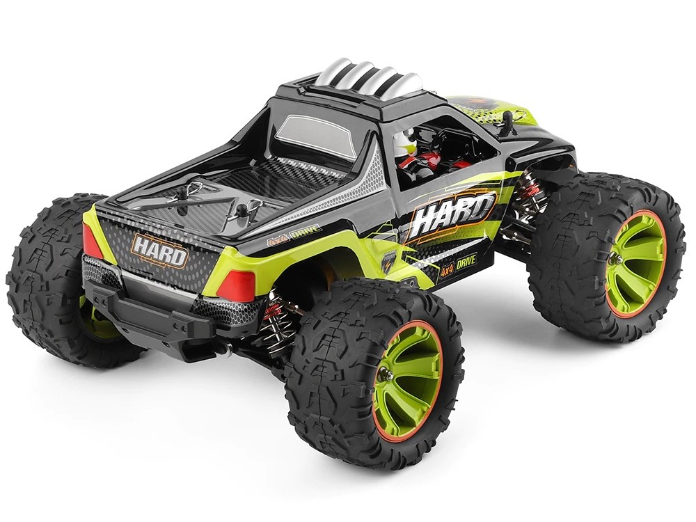 RC Monster Truck HARD - 4WD RC-Car 1:14 RTR-Komplett-Set WLToys – Bild 5