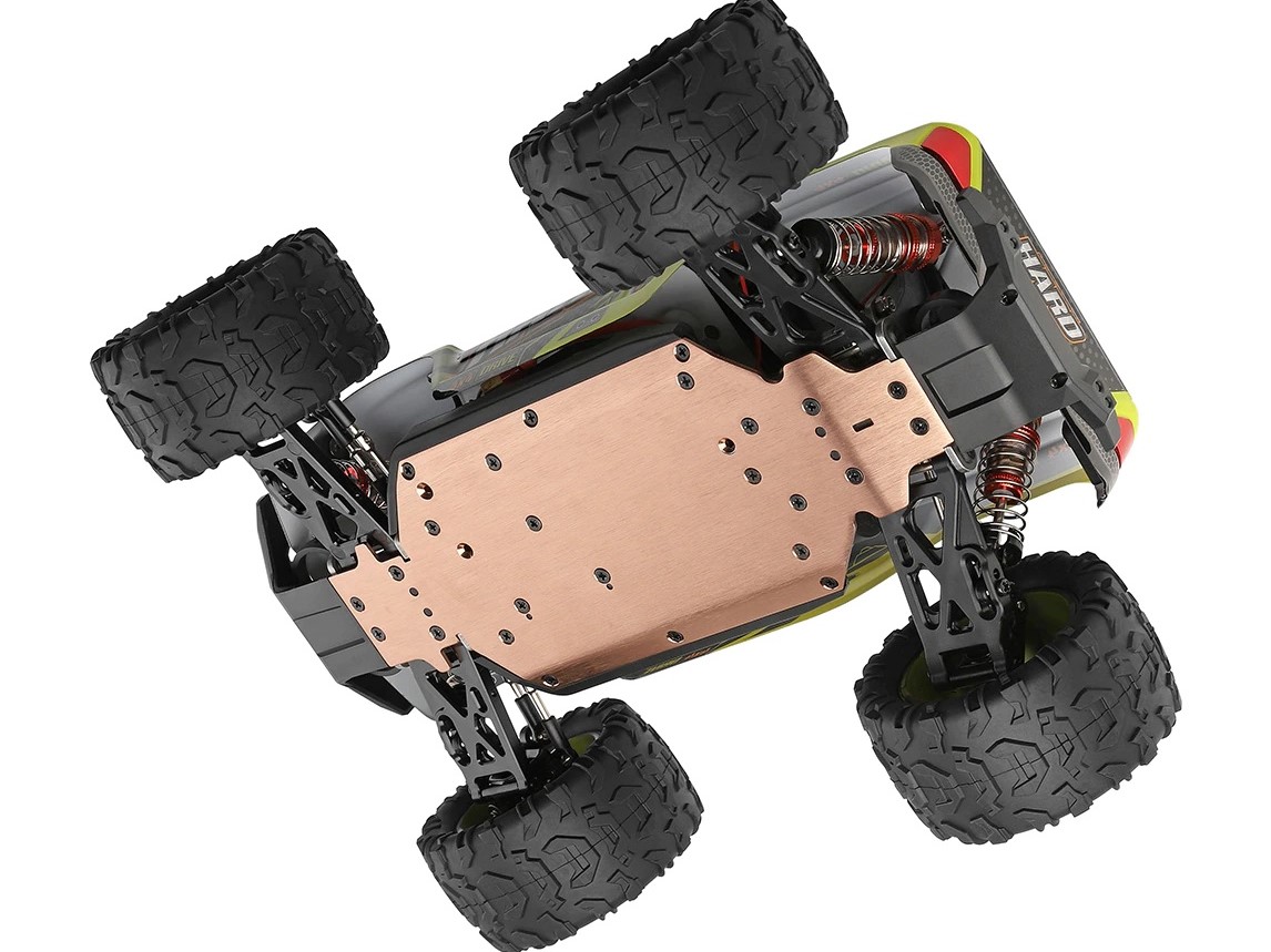 RC Monster Truck HARD - 4WD RC-Car 1:14 RTR-Komplett-Set WLToys – Bild 6