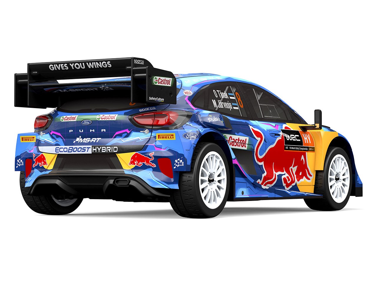 Ford Puma M-Sport Rally - 4WD - 1:8, A-RTR-Komplett-Set - CEN Racing – Bild 3