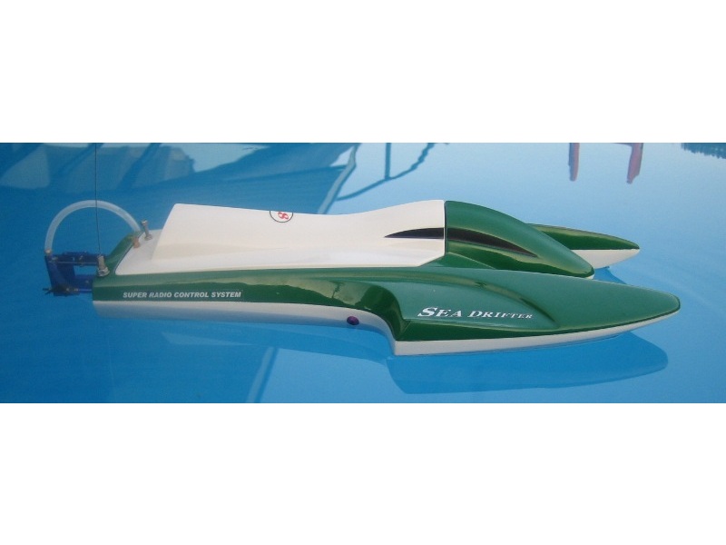 Brushless-Rennboot, Sea-Drifter, 75cm GELB, ohne RC – Bild 3