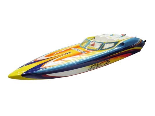 Brushless-Rennboot Apollo, 1300mm lang, Komplett-Set ohne RC