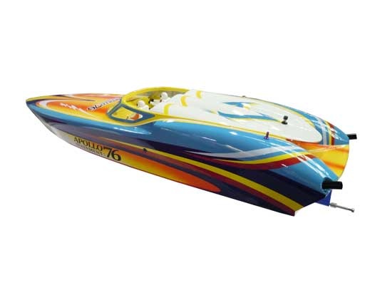 Brushless-Rennboot Apollo, 1300mm lang, Komplett-Set ohne RC – Bild 3