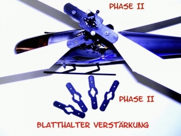 Blatthalter-Verstärkung schwarz Phase II 4Stück – Bild 2