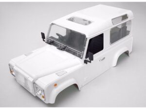 Karosserie/Aufbau Land Rover Defender D90 1:10 für SCX10 Chassis