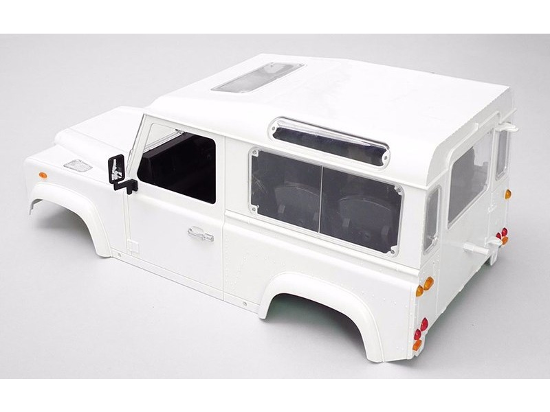 Karosserie/Aufbau Land Rover Defender D90 1:10 für SCX10 Chassis – Bild 2