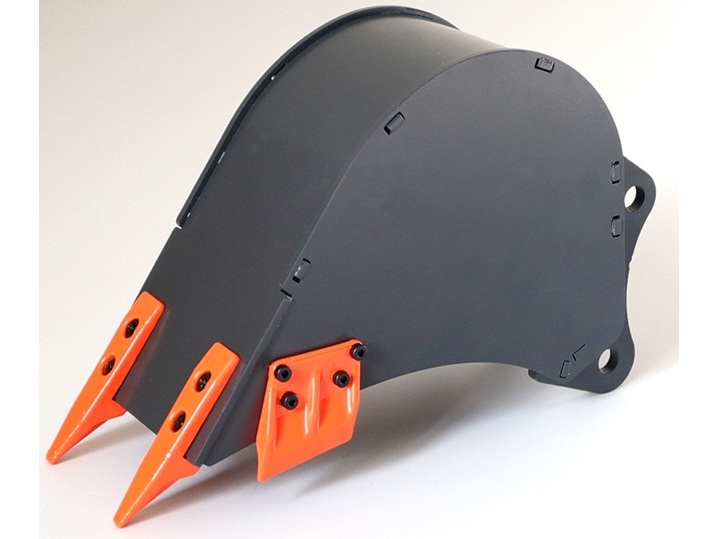 Baggerschaufel / Löffel - schmal aus Stahl zu Earth Digger Volvo EC360 / 360L