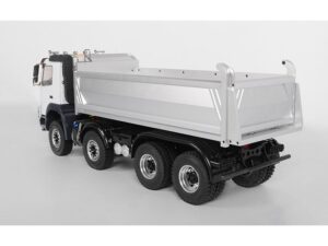 Chromstahl Mulde Version A zu Volvo FMX für Tamiya 1:14 RC-Modelle und andere