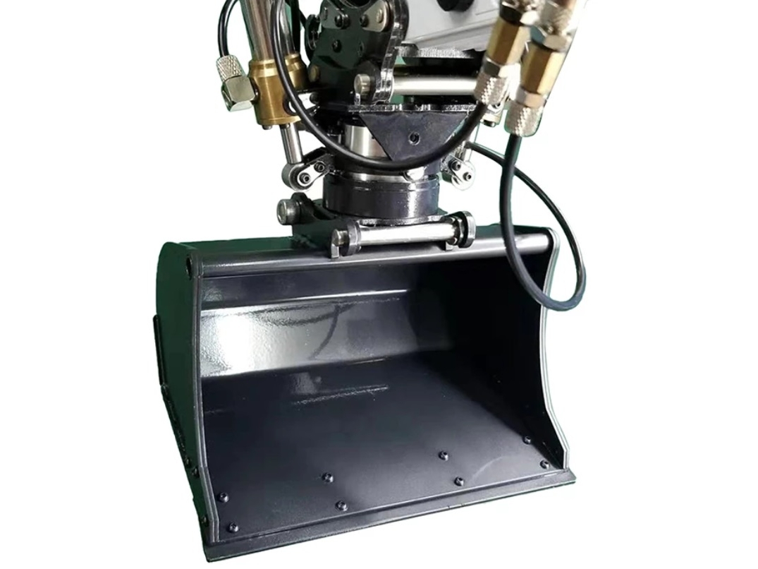 hydraulische Schaufel, dreh- und schwenkbar zu Schaufelbagger Liebherr 946 - 1:14