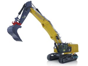 Hydraulischer RC Schaufelbagger CAT 374F-UHD mit Greifer,  RTR-Set, 1:14