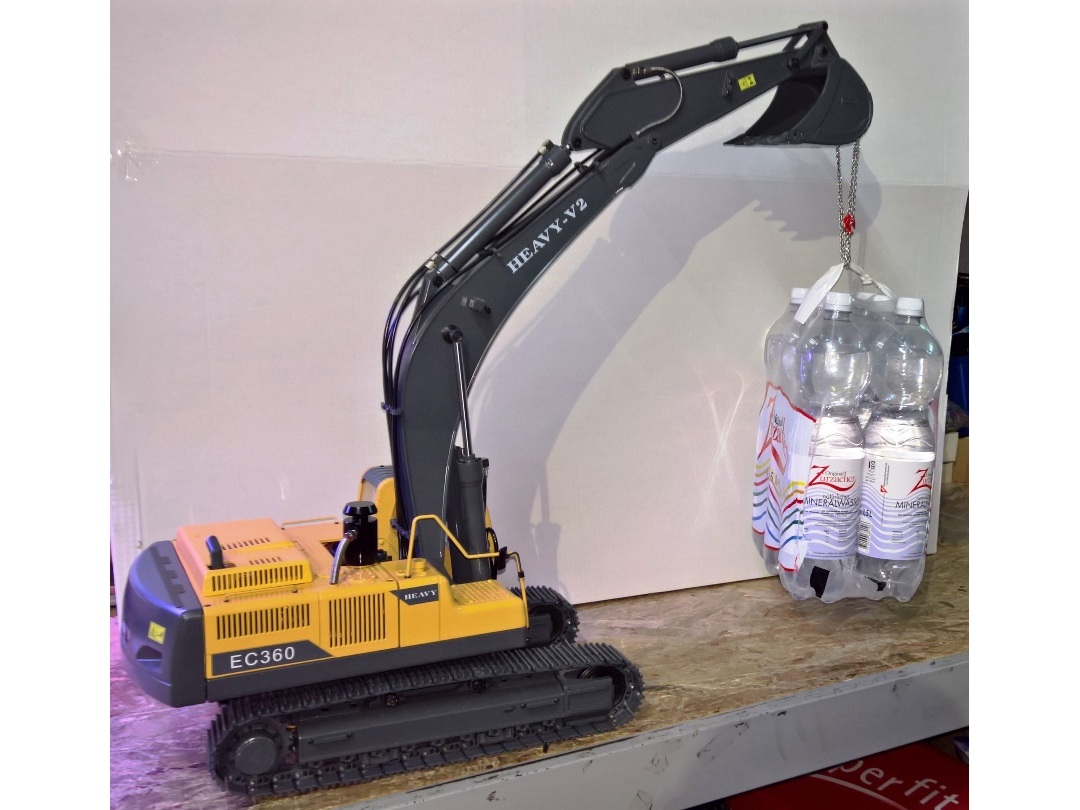 Schaufelbagger Volvo EC360 / Earth Digger 360L, 1:14 - Vollmetall, RTR-Set – Bild 5