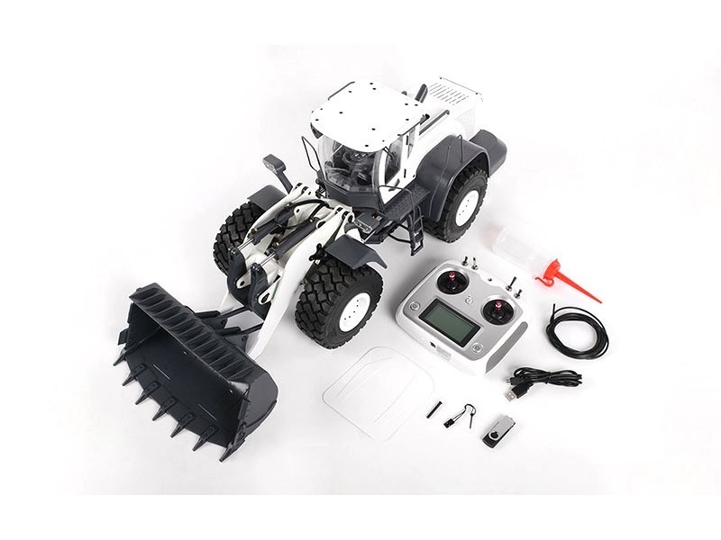 Hydraulik - Radlader 1:12 / 1:14 Earth Mover 870K JDM-88, 20kg RTR mit Soundmodul – Bild 5