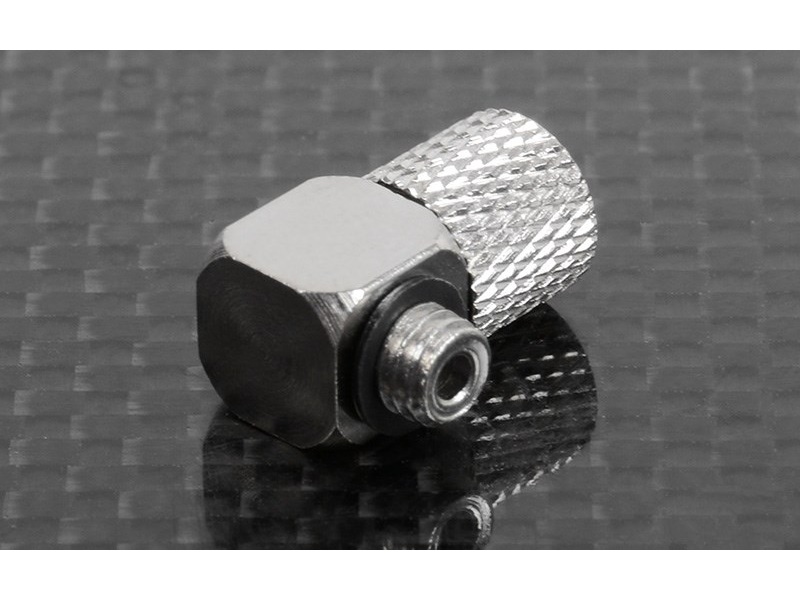 Anschlussnippel 90Grad M4 für Hydraulikschlauch 4x2.5mm