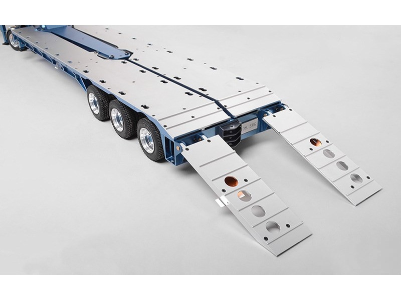 Tieflader - Sattelauflieger, Swingwing 3x8 mit 2x8 Dolly-Auflieger – Bild 4
