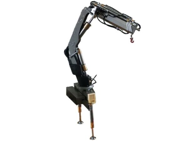Hydraulischer Anbaukran / Ladekran Yunkun zu 1:14 Tamiya, KIT-Bausatz – Bild 2