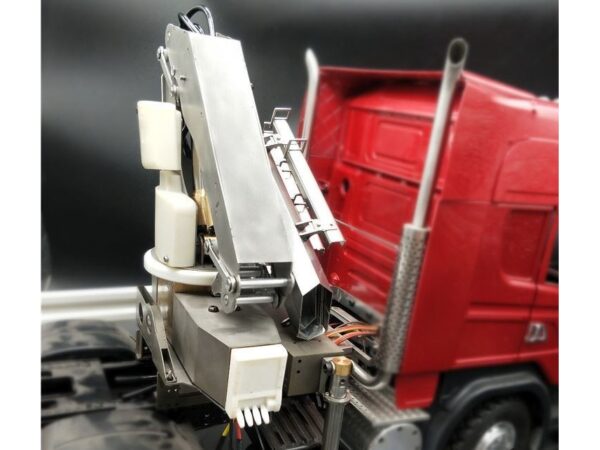 Hydraulischer Anbaukran / Ladekran Yunkun zu 1:14 Tamiya, KIT-Bausatz – Bild 3
