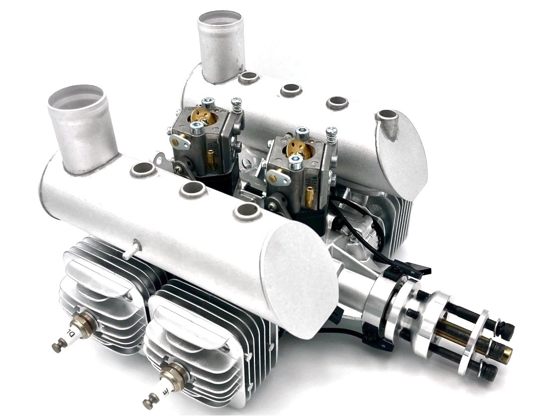 DLE Engines DLE120T4 Benzinmotor 120ccm - Repariert – Bild 2