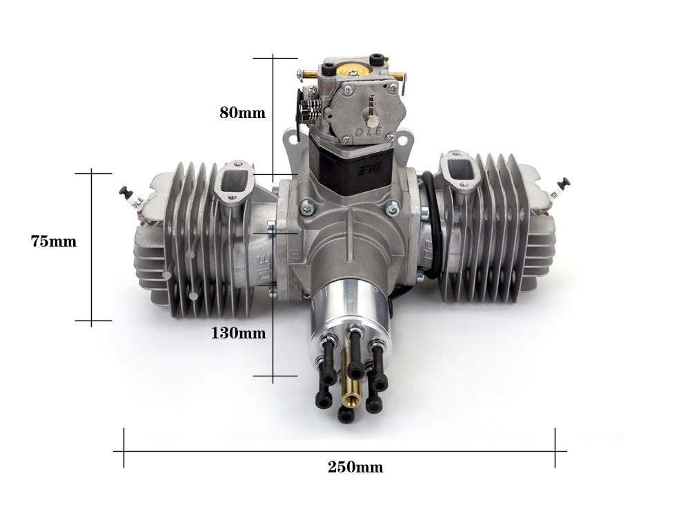 DLE Engine DLE111 Benzinmotor 111ccm – Bild 3