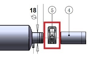 Klammer 16mm zu Kanisteranlage DLE20RA