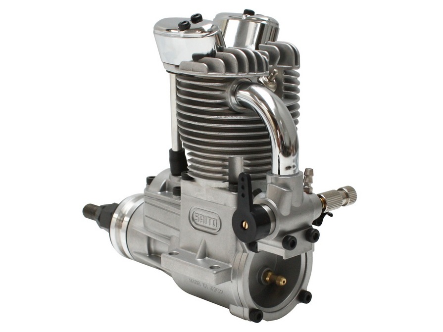 SAITO FA-125A - 20.52ccm 4-Takt Methanol Modellmotor – Bild 2