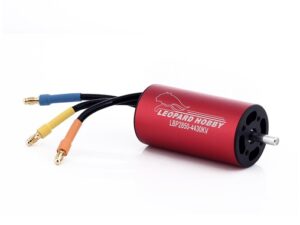 Leopard Brushless Inrunner Motor LBP2850-B / 5.5D 2430KV, 4-Pol