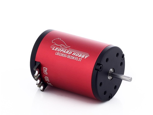 Leopard Brushless Inrunner LBG3650/5.5T 6850KV, 2-Pol für RC Cars und Boote