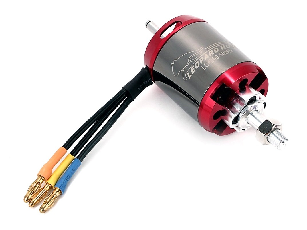 Leopard Brushless Outrunner Motor LC4260-6T / KV480, 980W