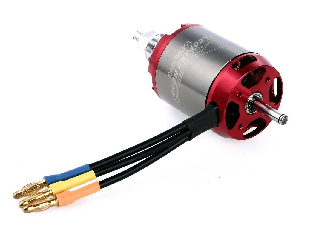 Leopard Brushless Outrunner Motor LC4260-6T / KV480, 980W – Bild 2