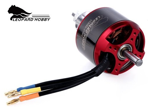 Leopard Brushless Outrunner Motor LC6362-6T KV350, 2880W – Bild 2
