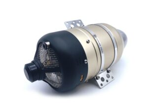 Kerosen Jet-Turbine Swiwin SW80B V3 Brushless Starter, BL-Pumpe, 8kg Schub