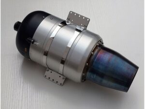 Kerosen Jet-Turbine Swiwin-SW300B V3 Brushless Starter, Auto-Restart, 30kg Schub