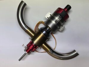 KingTech Abgasrohrbogen-Set zu TurboProp-Turbine K30TP