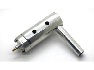 Schalldämpfer mit Smokeranschluss für 50-60ccm Motoren