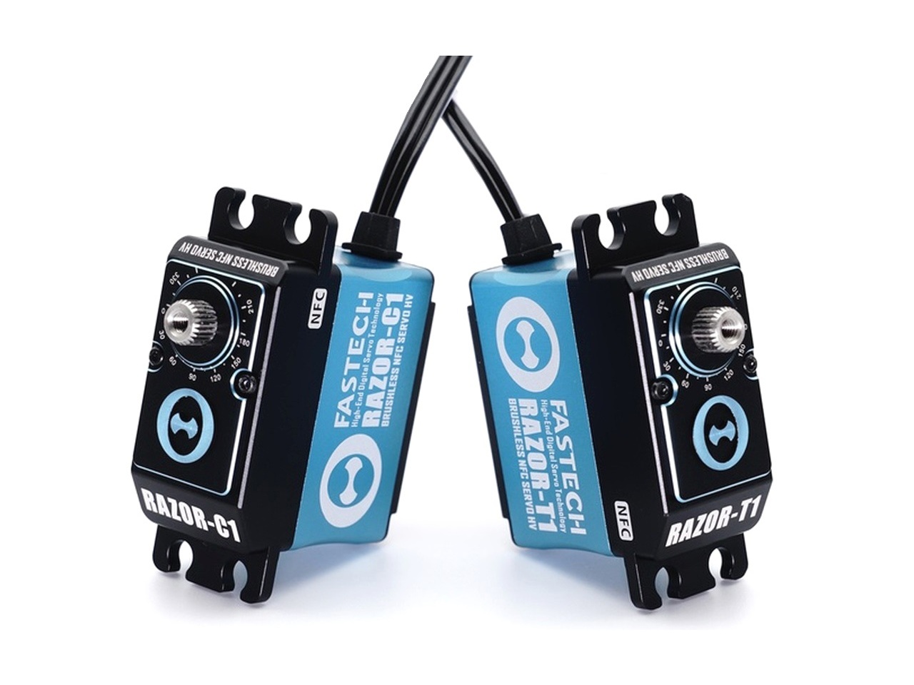 FASTECH Brushless HV NFC Servo RAZOR-C1, 36kg Stellkraft / 0.06 Sek.