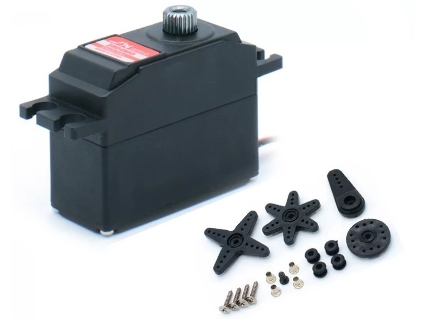 JX-Servo Digital PDI-2504MG, Stellkraft 4.52kg - 36x15x29mm – Bild 3