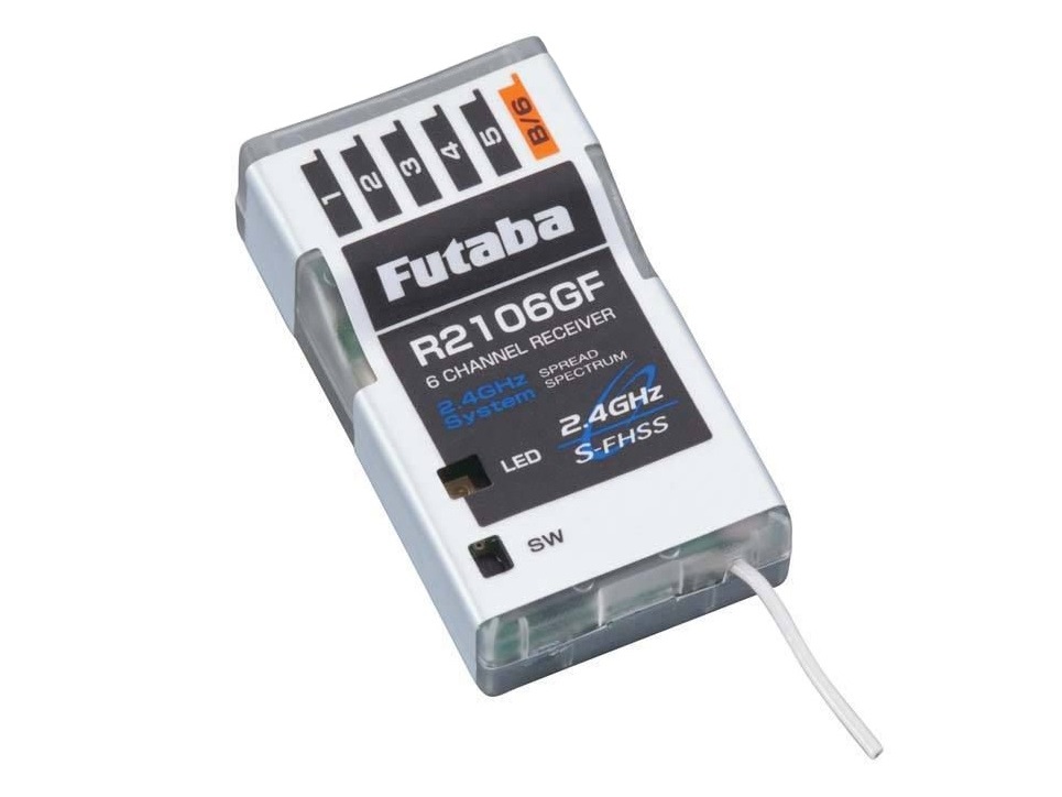 Empfänger 6-Kanal R2106GF 2.4GHz FHSS S-FHSS HV Futaba – Bild 2
