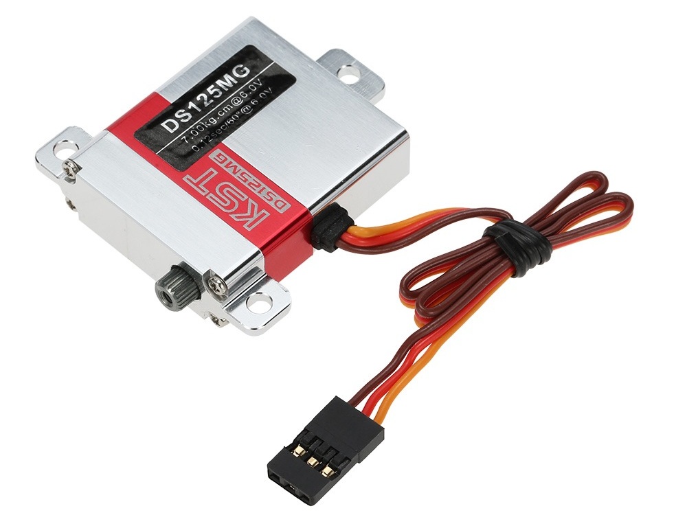 KST Servo DS125MG "Thin" Digital, 10mm, Stellkraft 7.0kg/cm 6V