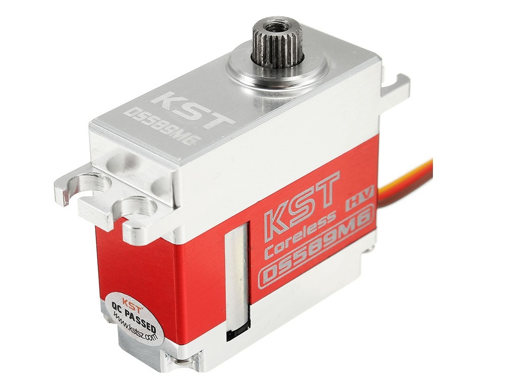 KST Servo DS589MG V8.0 HV, 15mm, Alu Gehäuse 9.2kg Stellkraft