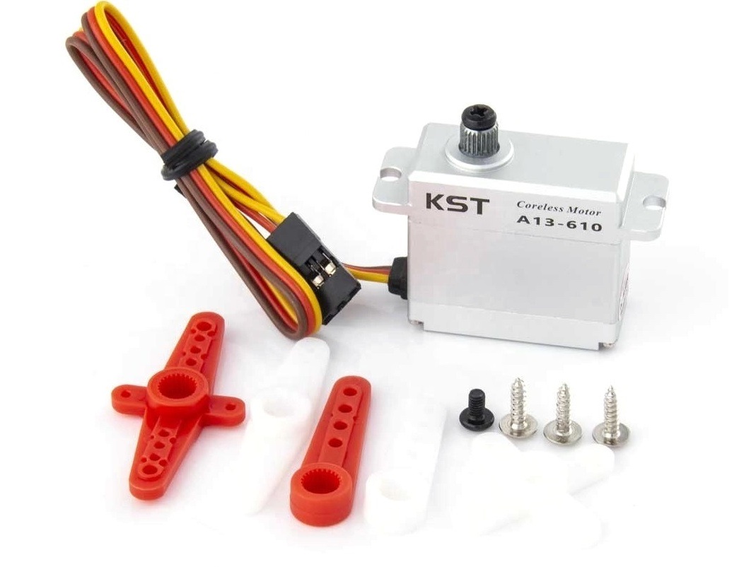 KST Servo A13-610 V8 MG HV, 13mm Alu-Gehäuse Servo 9.0kg/cm – Bild 3